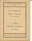 Partition D. Cimarosa: Sonates Anciennes Par F. Boghei - Edition Max Eschig (catalogue Thématique 1932) - Partituren