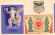 Delcampe - Bánffyhunyad Huedin Return Postmark Revisionism WAR Transylvania 1941 Hungary Romania Triangle LABEL CINDERELLA VIGNETTE - Transsylvanië