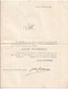 Lettres Circulaires Avec 1 Signature Manuscrits Changements Dans La Firme Dutremez , Anvers, Agents De Change 1890-1892 - 1800 – 1899