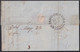 PREFI-790 CUBA 1849 STAMPLESS SANTIAGO DE CUBA BRITISH POSTAL AGENCY COVER TO LONDON. - Voorfilatelie
