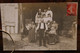 Carte Photo 1910's CPA Ak Groupe Famille Enfants Fermiers Agriculteurs Ferme Animée Adressée Halles Boucherie Paris - Bauernhöfe