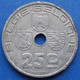 BELGIUM - 25 Centimes 1938 KM# 115.1 Leopold III (1934-1950) - Edelweiss Coins - 25 Cent