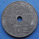 BELGIUM - 10 Centimes 1942 KM# 125 German Occupation WWII (1940-1944) - Edelweiss Coins - 10 Cent