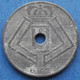 BELGIUM - 10 Centimes 1942 KM# 125 German Occupation WWII (1940-1944) - Edelweiss Coins - 10 Centimos