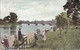 CPA Royaume Uni - Angleterre - London - Hyde Park - The Serpentine - Colorisée - Illustration - Animée - Pont - Rivière - Hyde Park