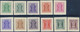 India 1981 "SERVICE" 5p To 10r (Sg# O231-O241) COMPLETE 11v SET "IMPERF" MNH RARE As Per Scan - Timbres De Service