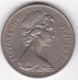 Fidji 20 Cents 1977 Elizabeth II, Cupronickel, KM# 31 - Fidschi