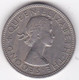 New Zealand. 1 Florin 1962 Elizabeth II. Copper-Nickel. KM# 28.1 - New Zealand