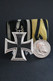 WW1 Germany Iron Cross Pin EK2 Republic Wiemar 1813-1914 And Wilhelm II Koenig Von Wuerttemberg 1892-1918 - Germania