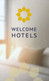 Hotel Magnetic Key Card From Messerschmitt, Euskirchen (germany), Welcome Hotel - Autres & Non Classés