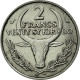 Monnaie, Madagascar, 2 Francs, 1965, Paris, TTB, Stainless Steel, KM:9 - Madagaskar