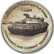 Monnaie, Zimbabwe, Shilling, 2020, Tanks - T-64BM, SPL, Nickel Plated Steel - Zimbabwe