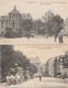 PARIS PLACE ET SQUARE DES BATIGNOLLES STATION DES OMNIBUS + BOULEVARD DES BATIGNOLLES METRO  STATION ROME 1905 - Arrondissement: 17