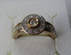 Hochwertiger 585er Gold Ring Mit 20 Diamanten Besetzt ~ 0,7 Karat (126429) - Bagues