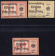 Rödding: 3x 50 Pfennig 10.2.1920 - Collections