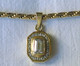 Elegante 585er Gold Damen Hals Kette Mit Schmuckstein Anhänger (DI8288) - Halsketten