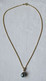 Charmante Kette Aus 585er Gold Mit Zierlichem Tropfenanhänger (120256) - Halsketten