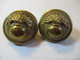 2 Boutons Anciens D'uniforme/Militaria/ Grenade éclatant/ LaitonSBC/SBC Grenoble/ 21/ Début XXéme                BOUT146 - Knöpfe