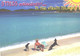 British Virgin Island:Resting Man With Dogs - Isole Vergine Britanniche