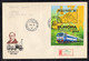 D132  /  Hongrie 3 FDC Thématique Train 1979 - Cartas & Documentos