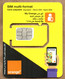 Carte à Puce- GSM -Orange (2 Images) 2 Scans - Tunisie