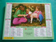 Calendrier 1994 LAVIGNE  Faon  Daim Mouton Enfant Biberon Almanach Facteur PTT POSTE Département Sarthe - Grand Format : 1991-00