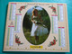 Calendrier Oberthur  1995   Romantisme Femme Balançoire Almanach  Facteur Sarthe  PTT POSTE - Grand Format : 1991-00