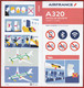 Air France/ Airbus A320 - 09/2021 - Consignes De Sécurité / Safety Card - Fichas De Seguridad