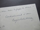 Frankreich 1936 Karte Mit Absender Adresse 114 Avenue Des Champs-Elysées "Mon Cher President" Mit Unterschrift Roger Le - Historical Documents