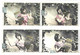 22-12-3429 Jeune Femme 6 Cpa  Serie Cueillette De Raisins - Frauen