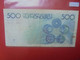 BELGIQUE 500 Francs 1982-1998 Signature :Verplaetse-Bertholome Circuler (B.27) - 500 Franchi