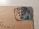 GRANDE BRETAGNE COVER 1892 2p Bleu DENTELE CANCEL LIVERPOOL POUR LA FRANCE - Lettres & Documents