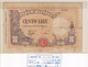 ITALIA 100 LIRE 09-12-1942 CAT. N° 21A - 100 Liras