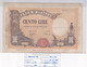 ITALIA 100 LIRE 09-12-1942 CAT. N° 21A - 100 Liras