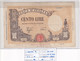 ITALIA 100 LIRE 09-12-1942 CAT. N° 21A - 100 Liras