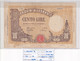 ITALIA 100 LIRE 23-08-1943 CAT. N° 22A - 100 Liras