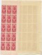 SOVIET UNION 1952 Orders And Medals 10 R. Complete Sheet Of 50 MNH / **.  Michel 1657a - Ganze Bögen