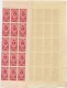 SOVIET UNION 1952 Orders And Medals 10 R. Complete Sheet Of 50 MNH / **.  Michel 1657a - Full Sheets
