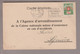 CH Portofreiheit Zu#9A GR#3 10Rp. Korrespondenzkarte Hôpital Cantonal Genève - Franchigia