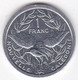 Nouvelle-Calédonie . 1 Franc 2008, En Aluminium . - Nieuw-Caledonië