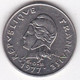 Nouvelle-Calédonie. 10 Francs 1977 . En Nickel - New Caledonia