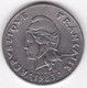 Nouvelle-Calédonie. 20 Francs 1983. En Nickel - Nouvelle-Calédonie