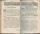 Nouveau Dictionaire François-italien Et Italien-françois Suivi D'un Autre Dictionnaire Latin-françois-italien En Faveur - Jusque 1700