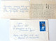№50 Traveled Envelope, Letter To Gazette 'Fatherland Front' And Crossword, Bulgaria 1970's - Local Mail, Stamp - Covers & Documents