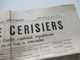 Frankreich 1884 Zeitung Erste Ausgabe / No 1 Ècho De Cerisiers Organe Officiel Du Comité Cantonal Républicain Yonne - 1850 - 1899