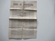 Delcampe - Frankreich 1884 Zeitung Erste Ausgabe / No 1 Ècho De Cerisiers Organe Officiel Du Comité Cantonal Républicain Yonne - 1850 - 1899