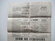 Delcampe - Frankreich 1884 Zeitung Erste Ausgabe / No 1 Ècho De Cerisiers Organe Officiel Du Comité Cantonal Républicain Yonne - 1850 - 1899