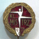 Gymnastics - Poland Federation, Vintage Pin Badge Abzeichen, Enamel - Gymnastics