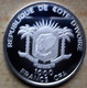 Ivory Coast, 1000 Francs 2012 - Silver Proof - Côte-d'Ivoire