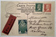 1925 France Entier Postal 45c Pasteur EXPOSITION PHILATELIQUE PARIS Par Avion>London  (philatelic Exhibition Art Deco - Standard Postcards & Stamped On Demand (before 1995)